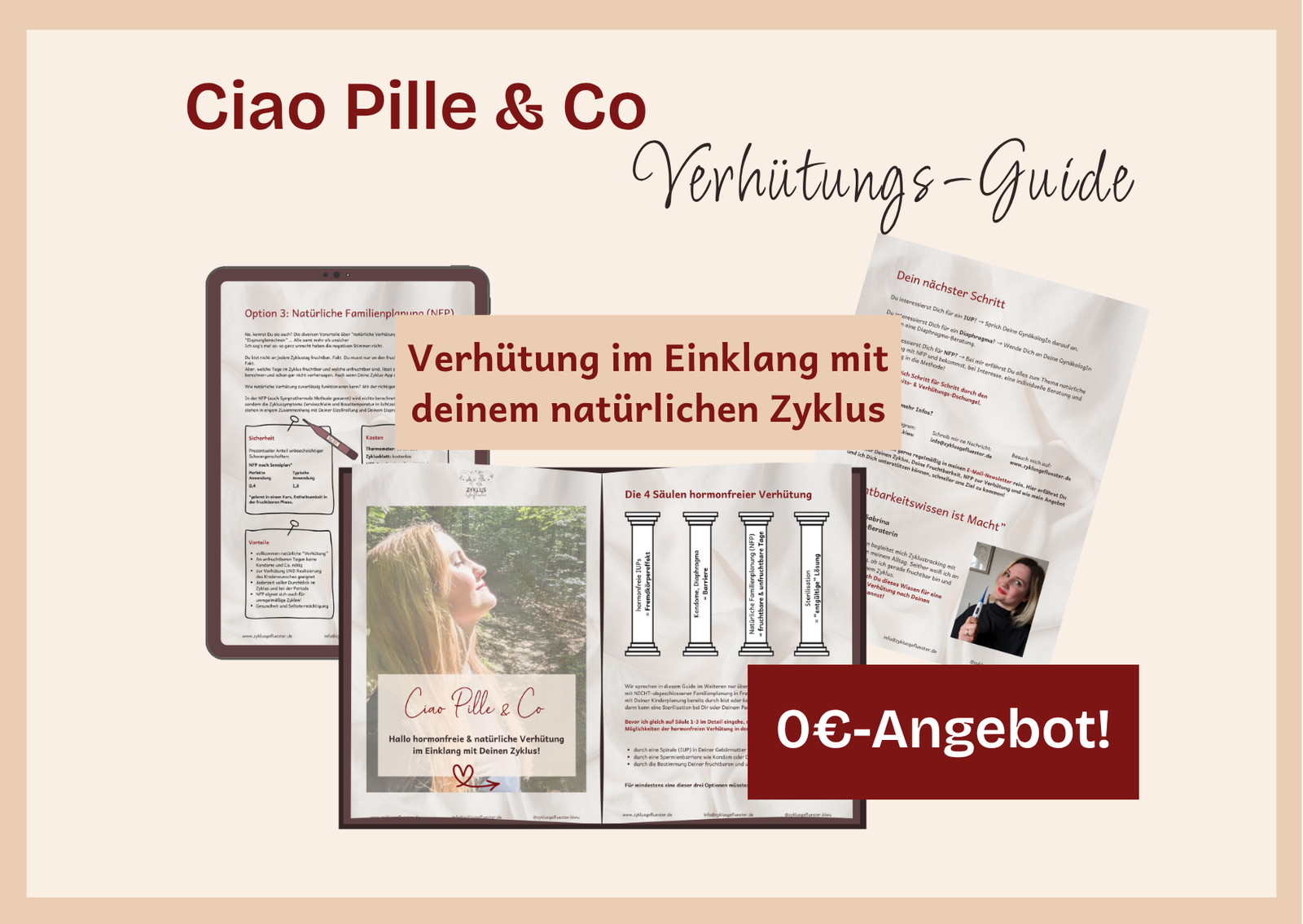 Guide für hormonfreie und natürliche Verhütung zum download