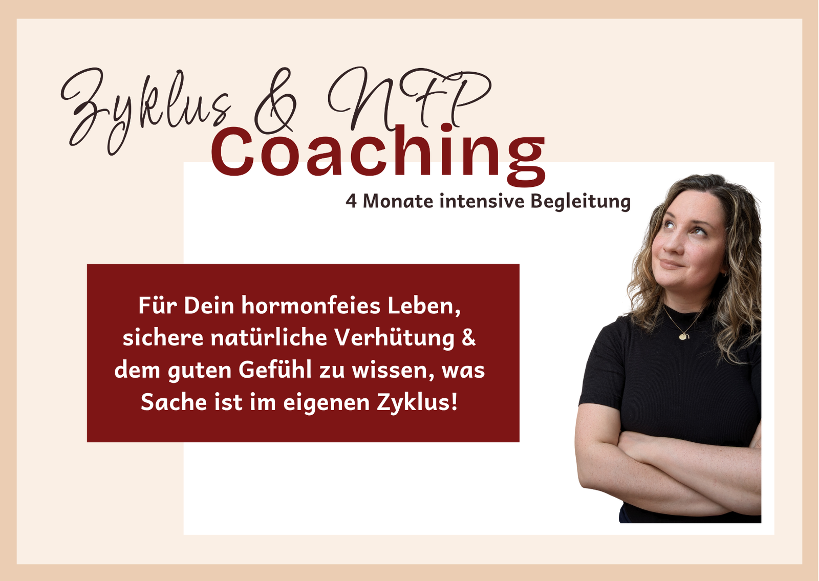 Zyklus & NFP Coaching für natürliche Verhütung
