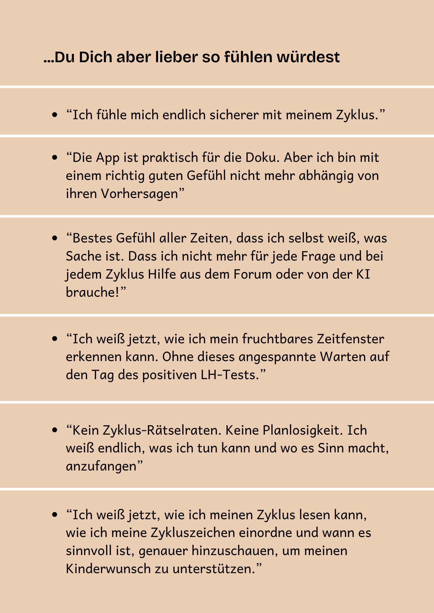 Kinderwunsch-Gedanken(1) Gedanken im Kinderwunsch