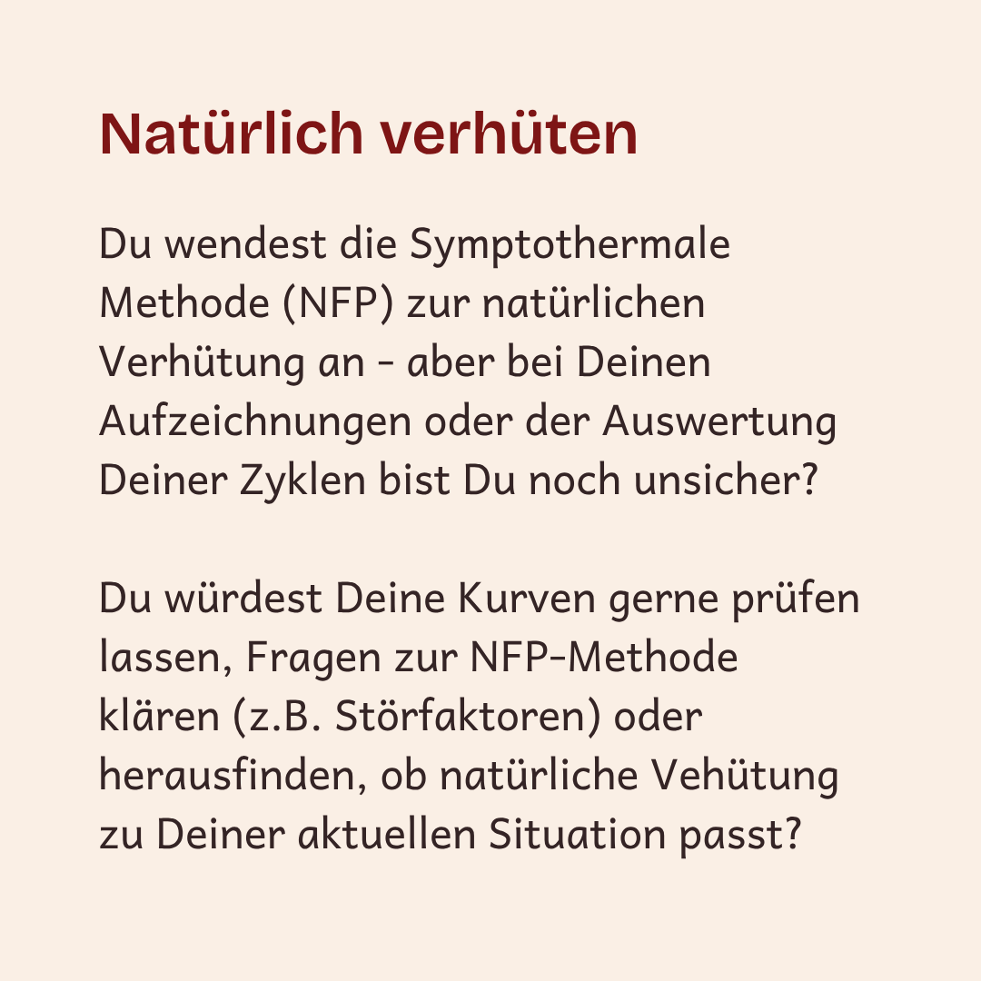 Natürlich verhüten Natürlich verhüten